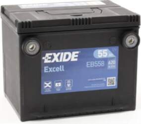 EXIDE EB558 55Ah 620A
