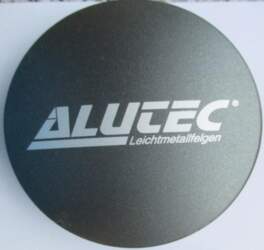 Alutec Wheel Cap 64mm Graphite with