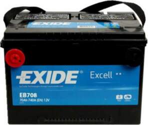 EXIDE EB708 70Ah 740A