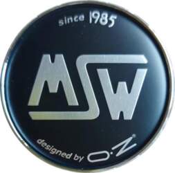 MSW Wheel Cap 81310526 PC080-C Anthracite/Chrome