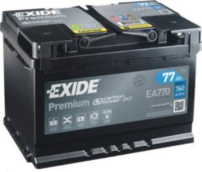 EXIDE EA770 77Ah 760A