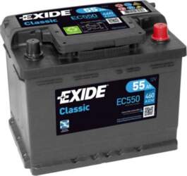 EXIDE EC550 55Ah 460A