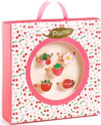 Plume - Set of 5 rings