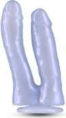 Divpusējs elastīgs TPE dildo Double Trouble