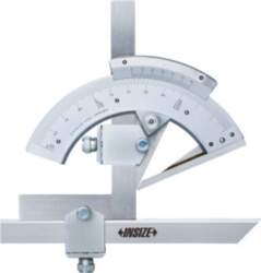 INSIZE leņķmērs, 0-320°, 2`, tērauda, hromēts
