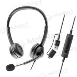 USB-C austiņas Axtel FLOW UC USB-A