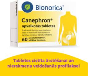 CANEPHRON tabletes, 60 gab.