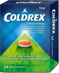 COLDREX tabletes, 24 gab.