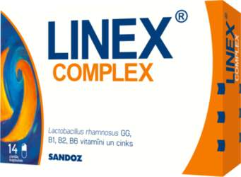 LINEX Complex kapsulas, 14 gab.