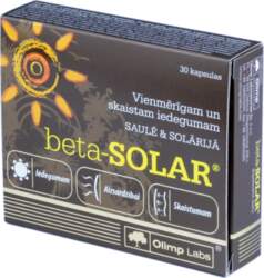 OLIMP LABS Beta-Solar kapsulas, 30 gab