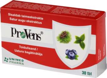 PROVENS tabletes, 30 gab.