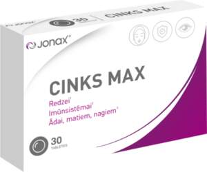 JONAX Cinks Max tabletes, 30 gab