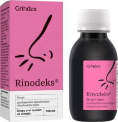RINODEKS sīrups, 100 ml