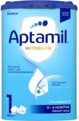 APTAMIL 1 Nutribiotik, 0+ piena maisījums