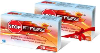 STOP STRESS (1 + 1) kapsulas