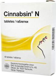 CINNABSIN N tabletes, 40 gab.