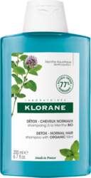 KLORANE Aquatic Mint šampūns, 200 ml