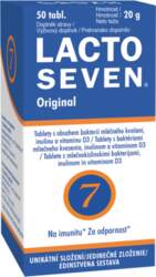 LACTO SEVEN Original tabletes, 50 gab