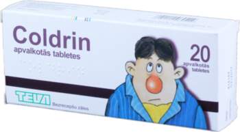 COLDRIN tabletes, 20 gab.