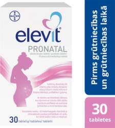 ELEVIT  Pronatal apvalkotās tabletes, 30 gab
