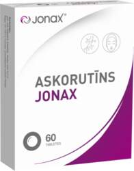 JONAX Askorutīns tabletes, 60 gab.