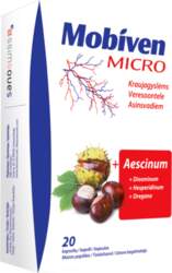 MOBIVEN Micro kapsulas, 20 gab.