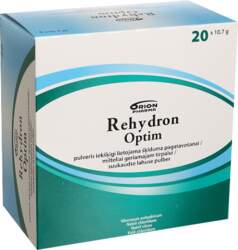 REHYDRON Optim pulveris iekšķīgi lietojama šķīduma