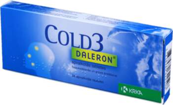 DALERON COLD 3 tabletes, 24 gab
