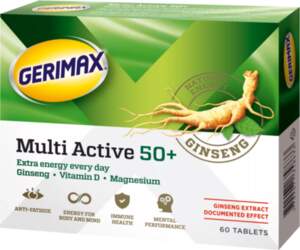 GERIMAX Multi Active tabletes, 60 gab