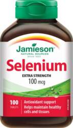 JAMIESON Selenium 100 mcg tabletes, 100