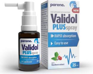 PARENE Validol Plus sprejs, 25 ml