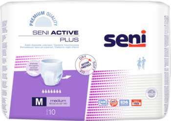 SENI Active Plus biksītes, 10 gab