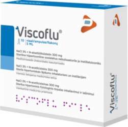 VISCOFLU 5 ml ampulas, 10 gab
