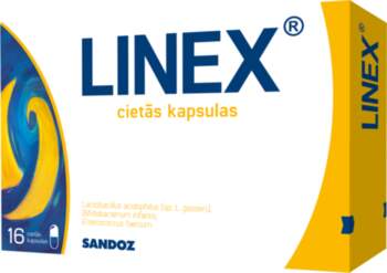 LINEX kapsulas, 16 gab.