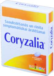CORYZALIA tabletes, 40 gab.