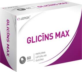 JONAX Glicīns Max kapsulas, 60 gab