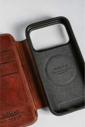 Nomad Modern Leather Folio maciņš iPhone
