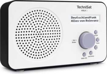 Technisat VIOLA 2 balts/melns