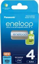Panasonic Eneloop Micro AAA 800mAh BK-4MCDE/4BE