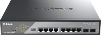 D-Link DSS-200G-10MPP/E Switch (komutators)