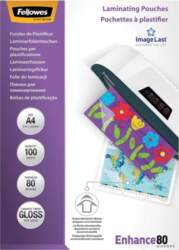 Fellowes ImageLast A4 80 micron 100-paka