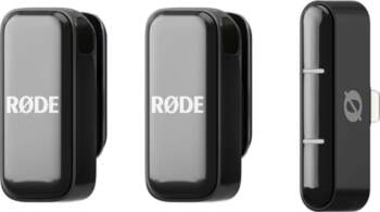 Rode bezvadu Micro Lightning melns