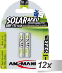 12x2 Ansmann maxE NiMH bat. Micro