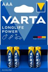 Varta Longlife Power Micro AAA LR03