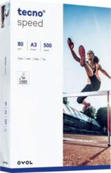 5x 500 Sheets tecno speed A3