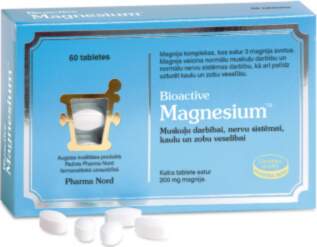 BIOACTIVE Magnesium, 60 tabletes