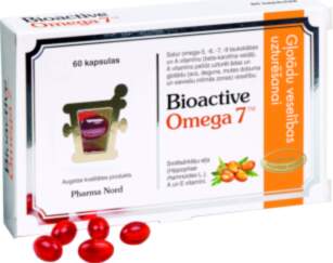 BIOACTIVE OMEGA 7 kapsulas, 60 gab
