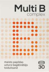 EV MULTI B COMPLEX tabletes, 30