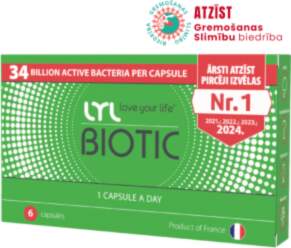 LYL BIOTIC, 6 kapsulas