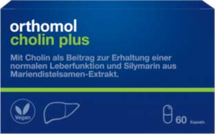 ORTHOMOL kapsulas CHOLIN PLUS, 60 gab